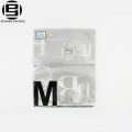 Printed plastic ziplock bags for clothes